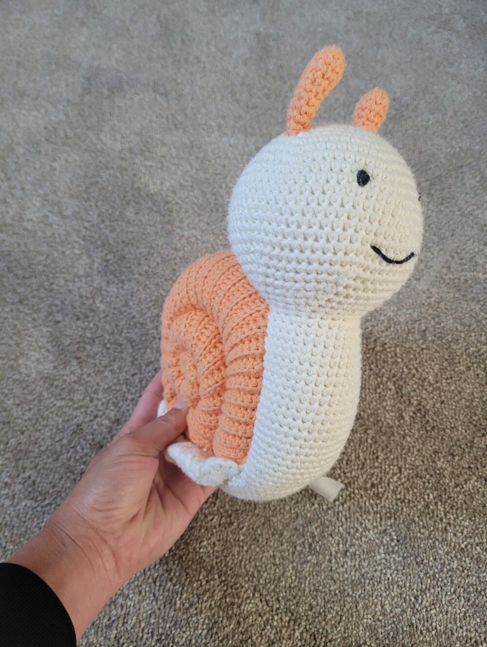 Sheldon The Snail Crochet Plush - Picture 2 of 4